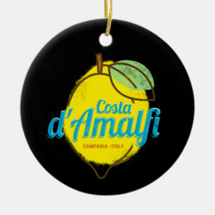 Costa d'Amalfi Lemon Italië  kust van Amalfi Keramisch Ornament