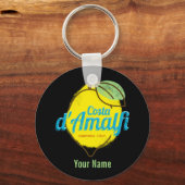 Costa d'Amalfi Lemon Italië kust van Amalfi Sleutelhanger (Voorkant)