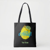 Costa d'Amalfi Lemon Italië  kust van Amalfi Tote Bag (Voorkant)