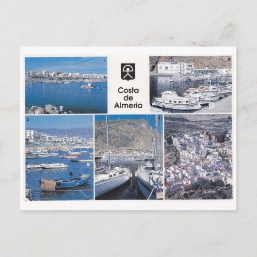Costa de Almeria - Briefkaart (Voorkant)