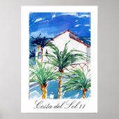 Costa del Sol II Poster (Voorkant)