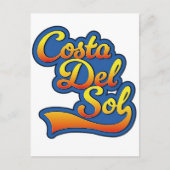 Costa Del Sol logo Feestdagenkaart (Voorkant)