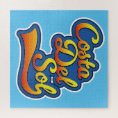 Costa Del Sol logo Legpuzzel (Horizontaal)