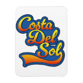 Costa Del Sol logo Magneet (Verticaal)