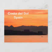 Costa del Sol, Spanje Briefkaart (Voorkant)