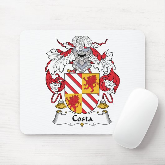 Costa Family Crest Muismat (Met muis)