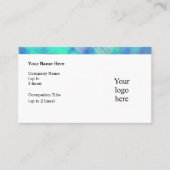 Costa Maya Blues Logo Std. Gepersonaliseerd Visitekaartje (Voorkant)