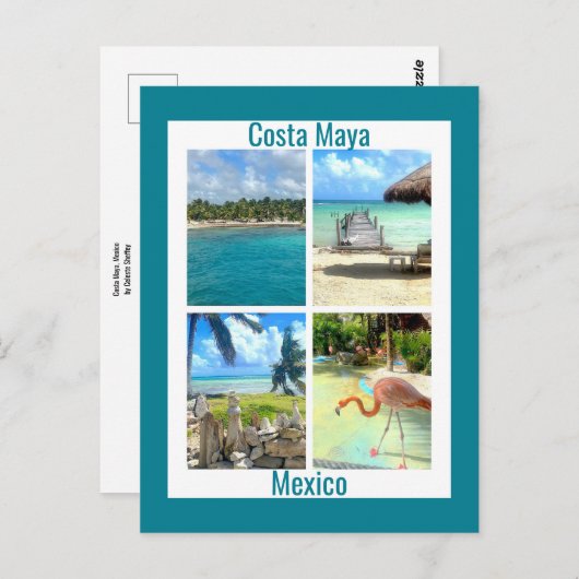 Costa Maya, Mexico Briefkaart (Voorkant / Achterkant)