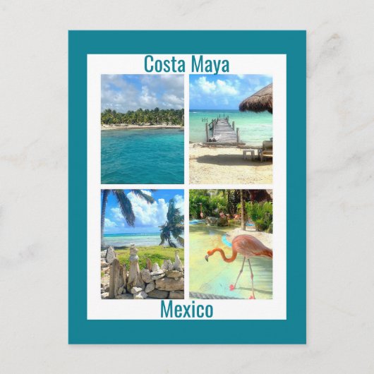 Costa Maya, Mexico Briefkaart (Voorkant)