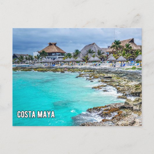 Costa Maya Mexico-Briefkaart Briefkaart (Voorkant)
