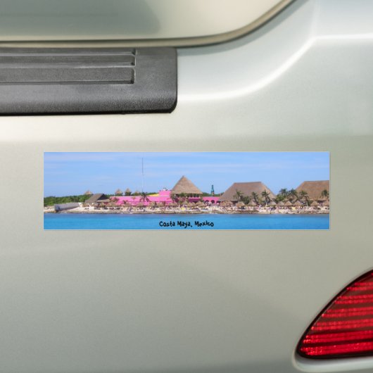 Costa Maya, Mexico Bumpersticker (Op auto)