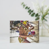 Costa Mayan Ritual Briefkaart (Staand voorkant)
