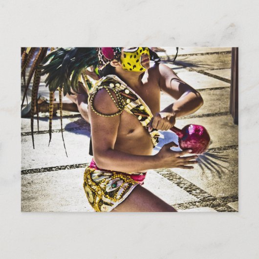 Costa Mayan Ritual Briefkaart (Voorkant)