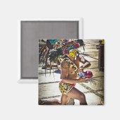 Costa Mayan Ritual Magneet (Voorkant / Achterkant)