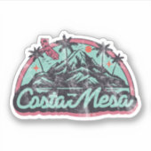 Costa Mesa, California Sticker (Voorkant)