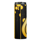 Costa Oil Drop en Stripe Thermische Tumbler Thermosbeker (Achterkant)