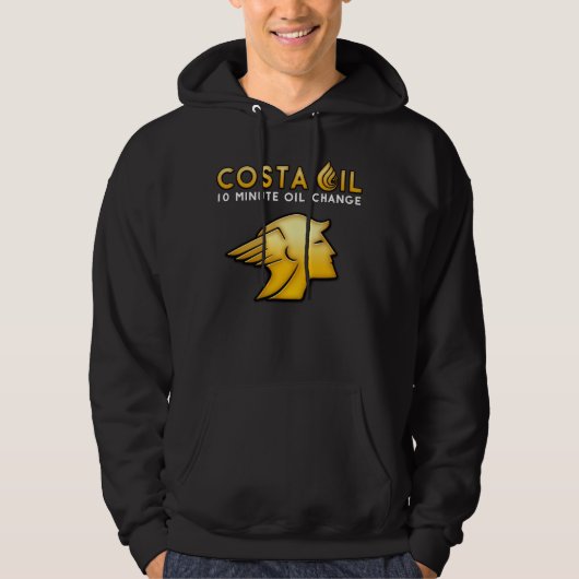 Costa Oil Hooded Hoodie (Voorkant)