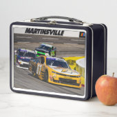Costa Oil Racing Carson Ware Black Metal Lunchbox (In situ)