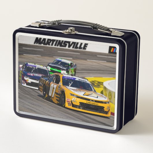 Costa Oil Racing Carson Ware Black Metal Lunchbox (Voorkant)