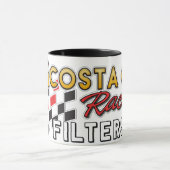 Costa Oil Racing filtert Mok met twee tonen (Midden)