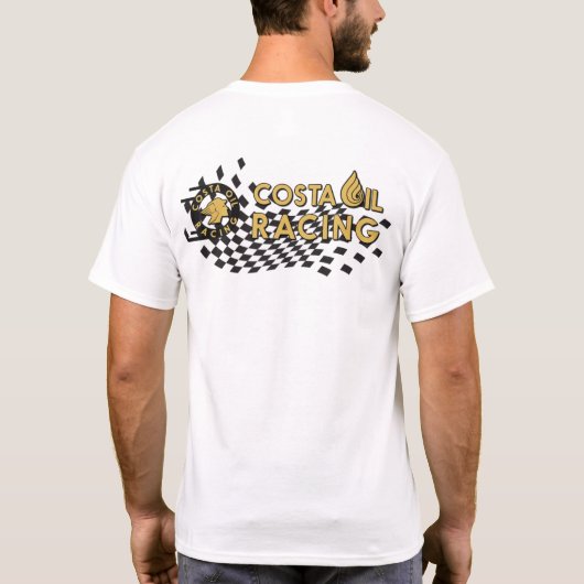 Costa Oil Racing Front Back T-shirt (Achterkant)