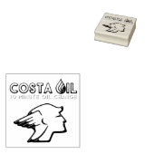 Costa Oil Stamp Rubberstempel (Gestempeld)
