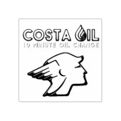 Costa Oil Stamp Rubberstempel (Afrduk)