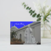 costa-priester briefkaart (Staand voorkant)