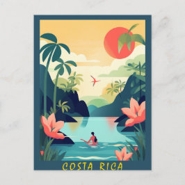 COSTA RICA #1 BRIEFKAART
