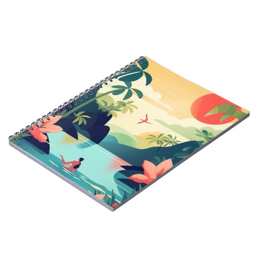 COSTA RICA #1 NOTITIEBOEK (Linkerzijde)