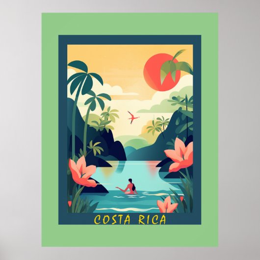 COSTA RICA #1 POSTER (Voorkant)