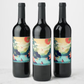 COSTA RICA #1 WIJN ETIKET (Flessen)