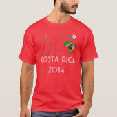 COSTA RICA 2014 T-SHIRT (Voorkant)