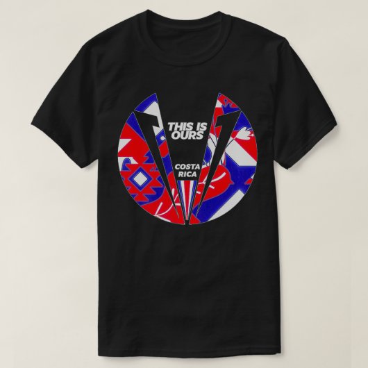Costa Rica 2021 Premium2 T-shirt (Design voorkant)