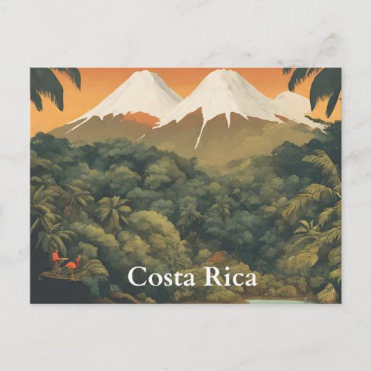 Costa Rica (2) Briefkaart (Voorkant)