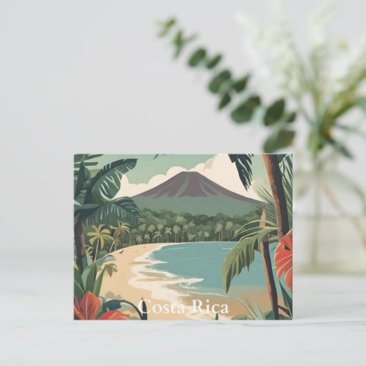 Costa Rica (4) Briefkaart (Staand voorkant)