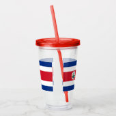 Costa Rica Acryl Drinkbeker (Links)