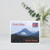 Costa Rica - Arenal Volcano - Briefkaart (Staand voorkant)