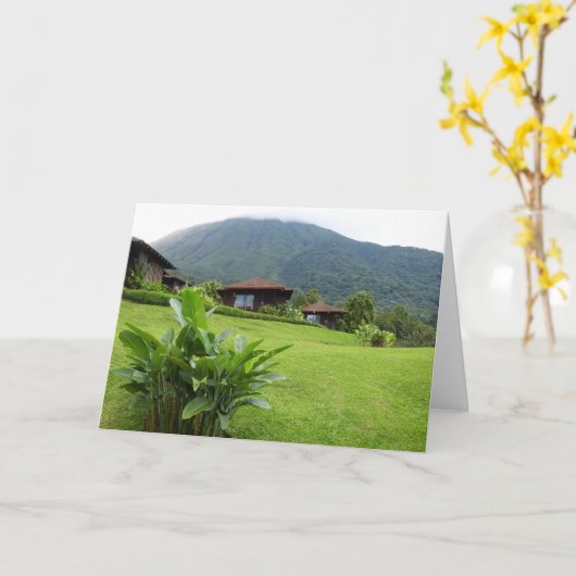 Costa Rica, arenal vulcano Kaart (Gele Bloem)