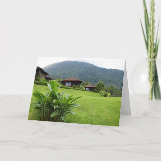 Costa Rica, arenal vulcano Kaart (Voorkant)