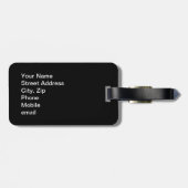 Costa Rica Bagagelabel (Achterkant horizontaal)