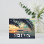 Costa Rica Beach Briefkaart (Staand voorkant)