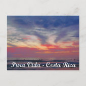 Costa Rica Beach Briefkaart (Voorkant)