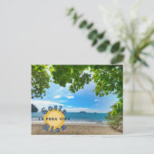 Costa Rica Beach Fotografie Briefkaart (Staand voorkant)