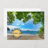Costa Rica Beach Fotografie Briefkaart (Voorkant / Achterkant)