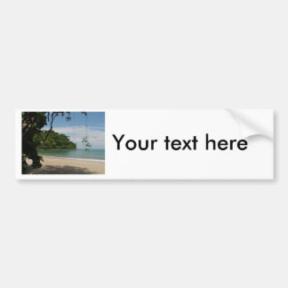 Costa Rica Beach Paradise Bumpersticker