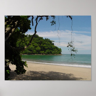 Costa Rica Beach Paradise Poster