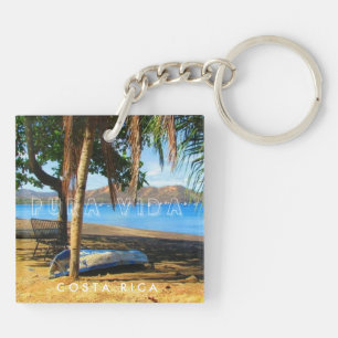 Costa Rica Beach Souvenir  Sleutelhanger