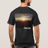 Costa Rica Beach Sunset T-shirt (Achterkant)