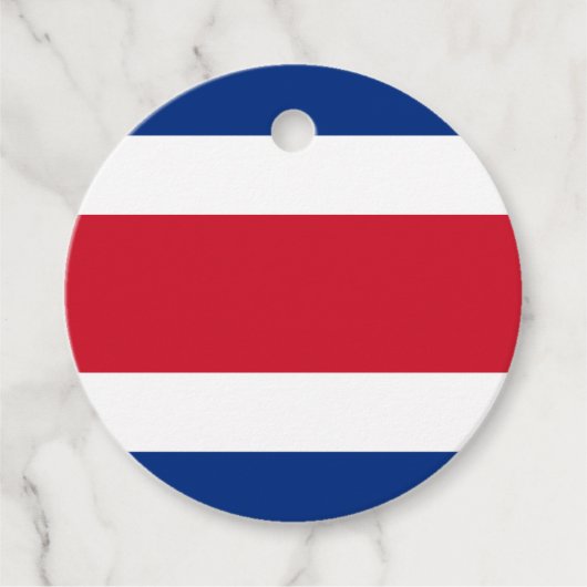 Costa Rica Bedankjes Labels (Voorkant)